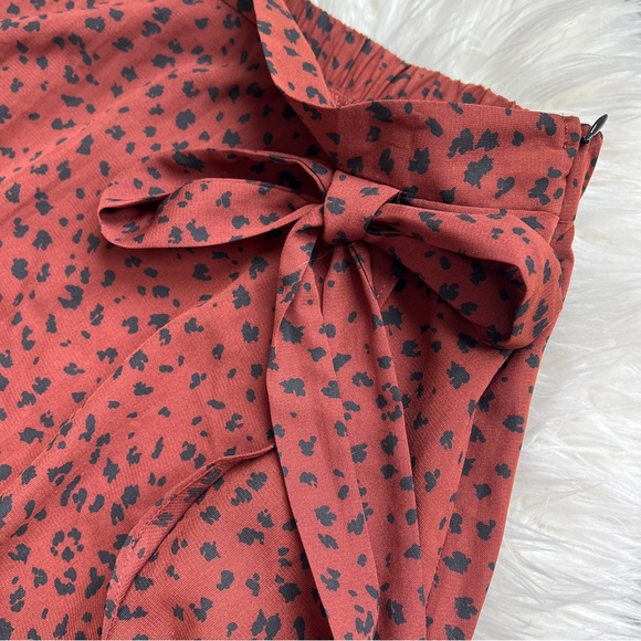 NWT Le Lis | Faux Wrap Midi Skirt - Picture 2 of 5